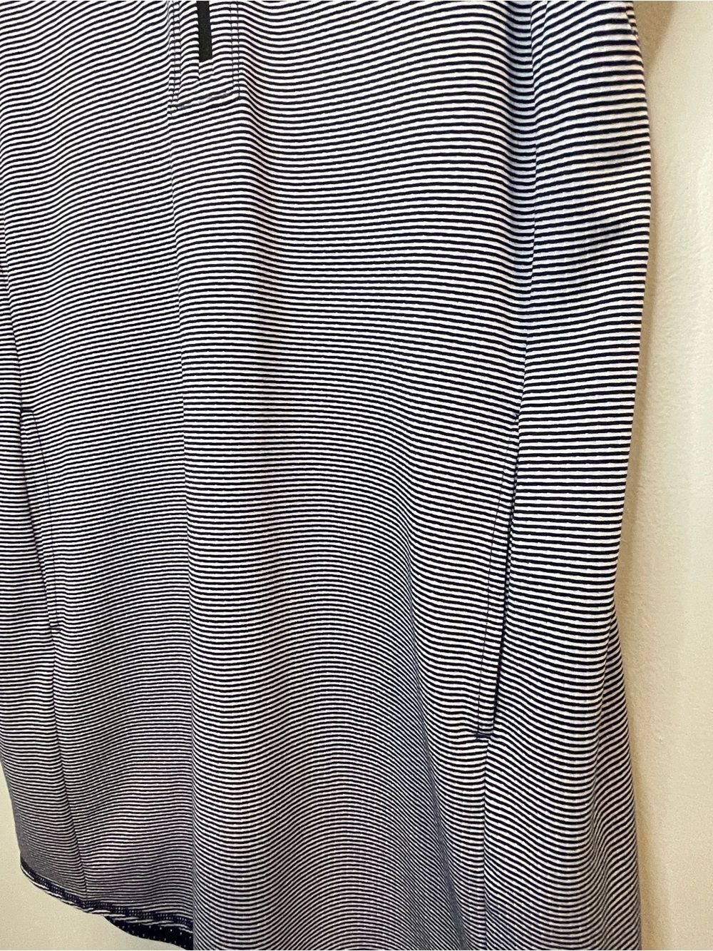 Tommy Bahama Islandzone Navy and White Mini Polo Dress with Zip - Picture 3 of 8